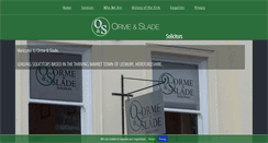 Desktop Screenshot of ormeandslade.co.uk